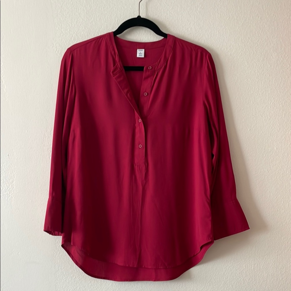 Women's Red Blouse